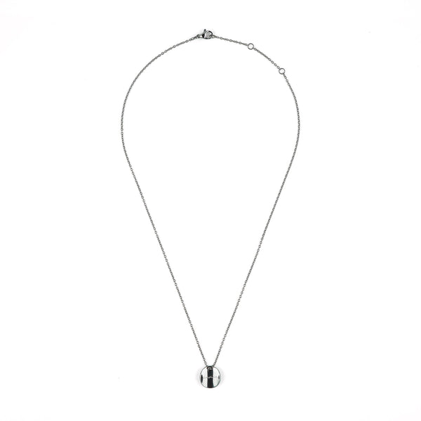 Stéelgenic Curved Coin Necklace DA VINCI｜PEN9301